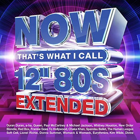 NOW That's What I Call 12" 80s EXTENDED  4XCD set - New