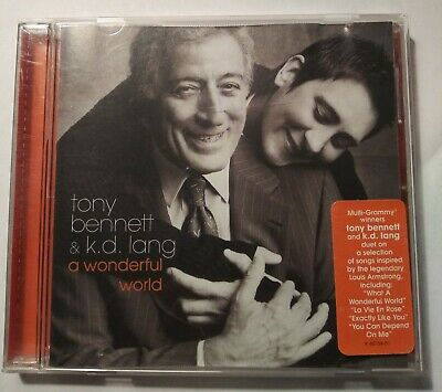 K.D. Lang & Tony Bennett - A Wonderful World CD - Used