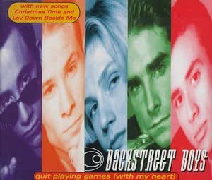 Backstreet Boys - Quit Playing Games (with my heart) IMPORT CD single - Used