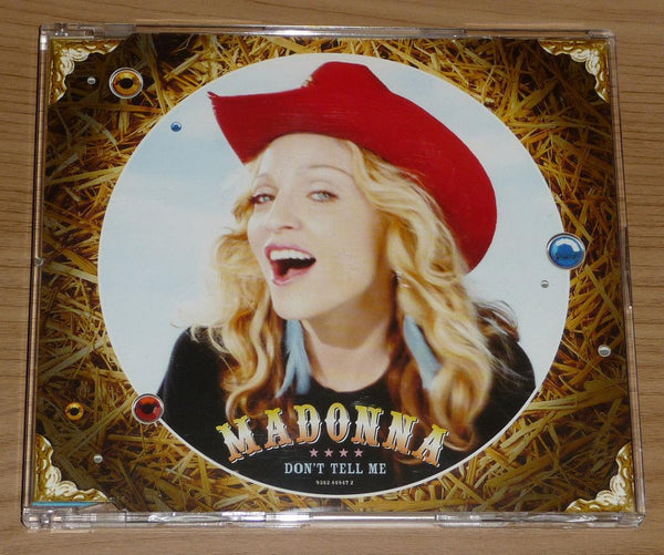 Madonna - Don't Tell Me (IMPORT CD2 single) Used