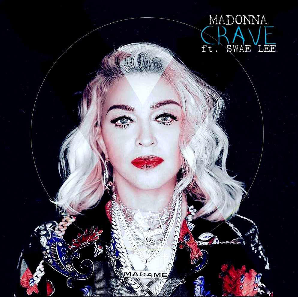 Madonna - CRAVE (Alternate cover art) Remix CD single