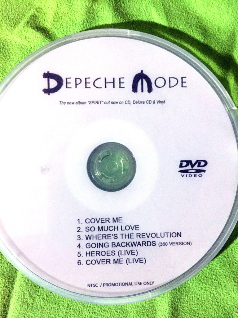 Depeche Mode CD's and DVD's