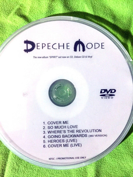 Depeche Mode Spirit Promo DVD