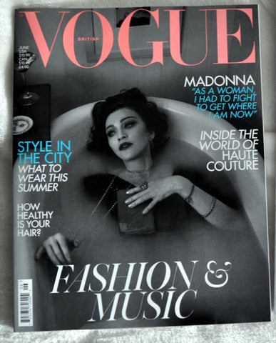 Madonna magazine 2019: British VOGUE  (Madame X)