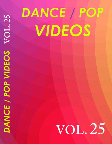 Dance Videos vol. 25  (DV25) 29 Music videos