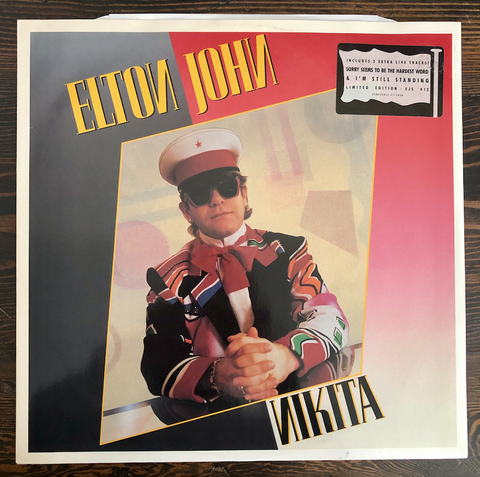 Elton John - Nikita: Extended Version b/w sorry seems to be the Hardest Word, I'm Still Standing - 1985 - 12" USED Lp Vinyl