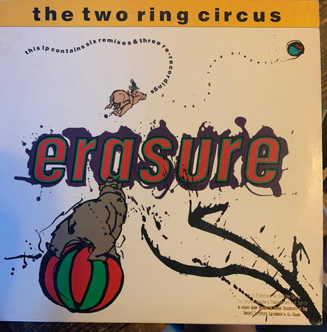Erasure - Two Ring Circus 2xLP Remix Promo Vinyl - Used