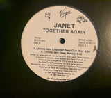Janet Jackson - Together Again 2xLP PROMO 12" single  Vinyl - Used