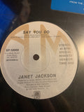 Janet Jackson - Say You Do (1982 Vinyl 12" LP) Used