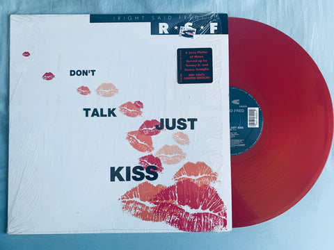 Right Said Fred - Don't Talk Just Kiss (RED VINYL) 12" remix LP - Used