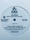 Madonna - What It Feels Like For A Girl  12" Remix PROMO LP  Vinyl