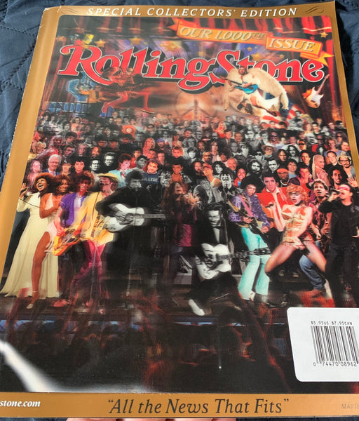 Rolling Stone Magazine 1,000th  Special Edition  (Hologram Cover) ft: Madonna - Used