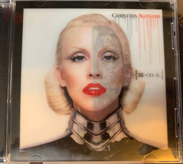 Christine Aguilera - Bi-on-ic / Bionic  (Deluxe Hologram artwork) CD - used