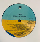 CHER - Paradie Is Here Promo 12" Remix LP VINYL - Used
