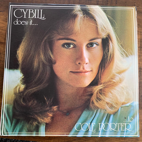 Cybill Shepherd does it...to Cole Porter 70's LP Vinyl w/ Poster - Used promo