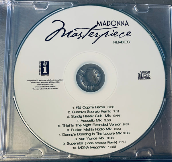 MADONNA Masterpiece / Superstar : DJ pressing CD single