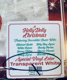 Dolly Parton - A Holly Dolly Christmas (Limited Transparent White Vinyl) LP - New