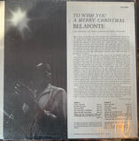Harry Belafonte - A Merry Christmas LP VINYL- Used