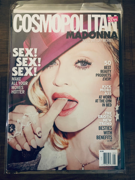 Madonna -Cosmopolitan Magazine May 2015