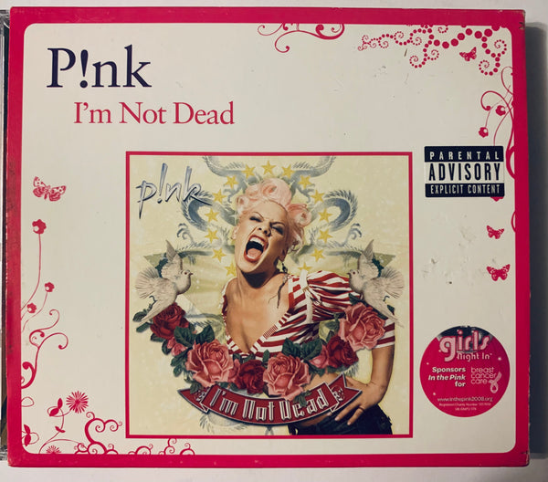 P!NK  - I'm Not Dead (Import +4 Bonus tracks & Slip Cover ) Used CD