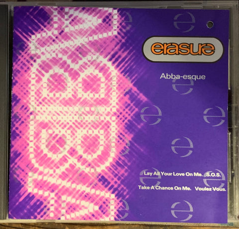 Erasure: Abba-esque  US Maxi CD single - Used