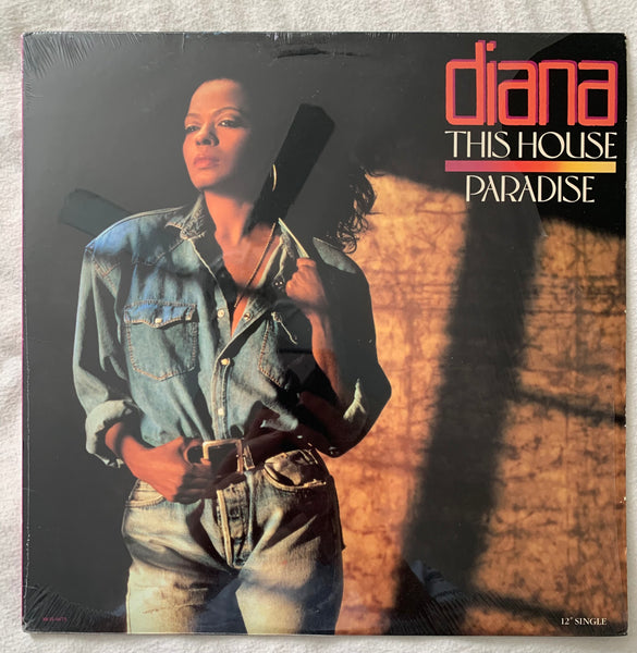 Diana Ross - This House / Paradise  12" LP Vinyl - Used