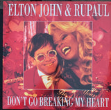 Elton John & Ru Paul - Don't Go Breaking My Heart  12" Vinyl -  Used
