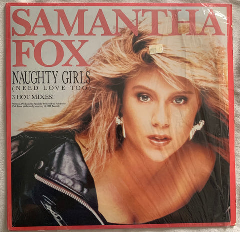 Samantha Fox - Naughty Girls (Need love too) / I Surrender  12" remix LP VINYL - Used