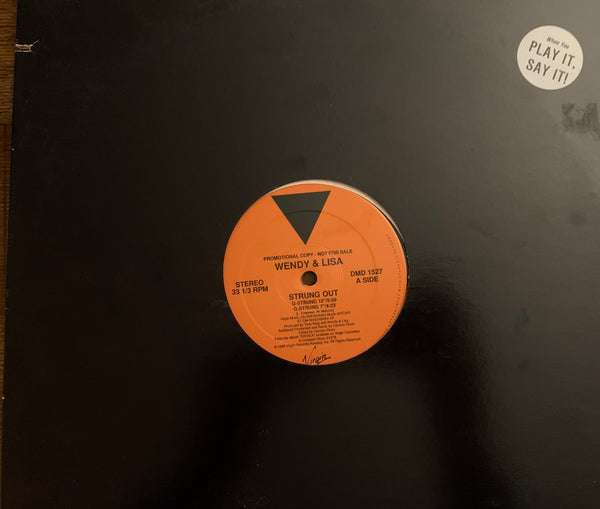 Wendy & Lisa - Strung Out PROMO 12" remix vinyl