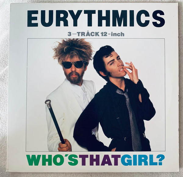 Eurythmics - Who's That Girl?  12" LP Vinyl - Used