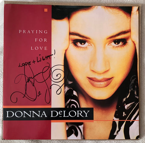 Donna De Lory - PRAYING FOR LOVE /Think It Over  UK 12" LP VINYL - Autographed!!