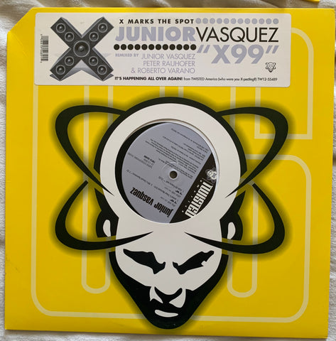 Junior Vasquez - X99 - 12" remix LP VINYL - Used