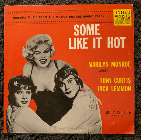 Marilyn Monroe - SOME LIKE IT HOT LP Soundtrack - Vinyl - Used