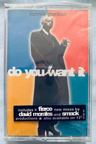 Lonnie Gordon - Do You Want It - Maxi Remix Cassette Single - New
