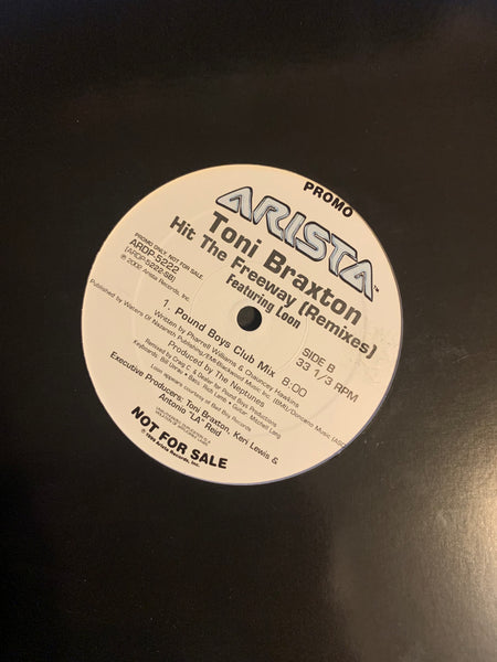 Toni Braxton - HI THE FREEWAY 12" promo LP Vinyl