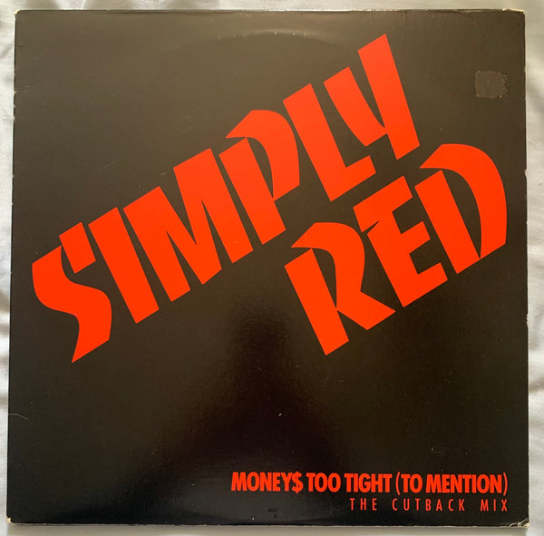 Simply Red   Money's Too Tight (To Mention) 12" LP vinyl - Used