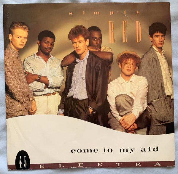 Simply Red - Come To My Aid Import 12" LP Vinyl - Used