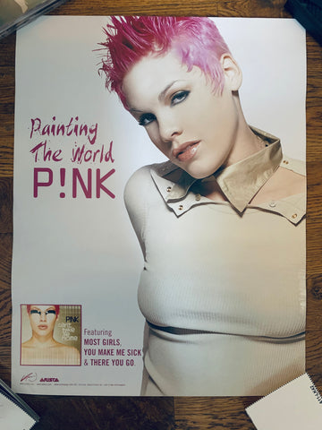 P!NK - You Can't Take Me Home promotional poster 18x24