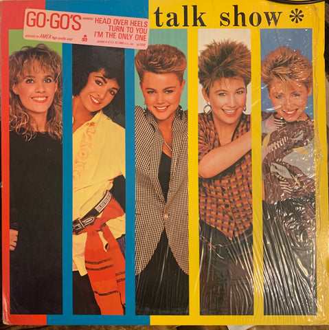 The Go-Go's - Talk Show (1984 original) LP Vinyl w/ Hype sticker Used