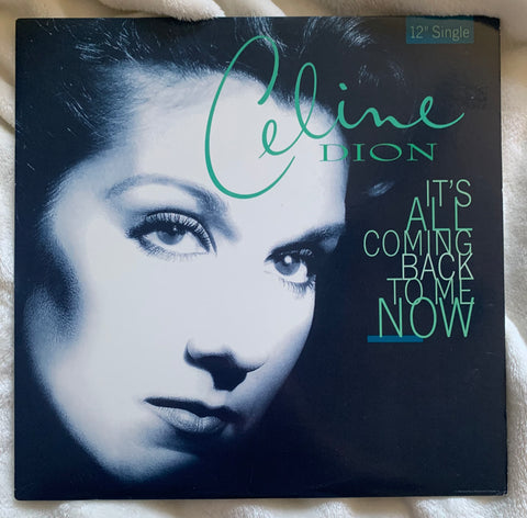 Celine Dion - It's All Coming Back To Me Now 12" Remix LP Vinyl - Used