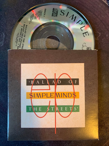 Simple Minds - Ballad Of The Streets    3" Import Mini CD - Used