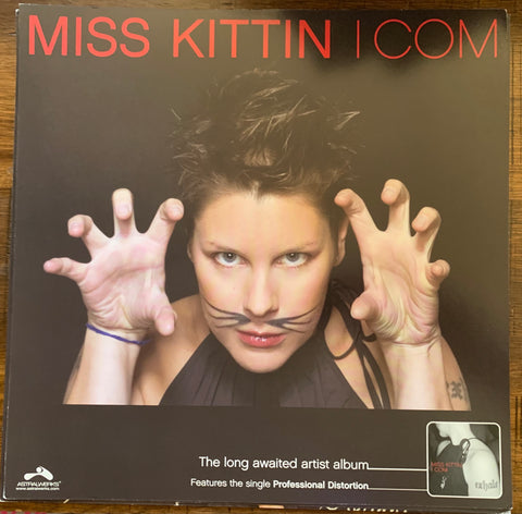Miss Kitten  - PROMO FLAT 12x12"  - I COM  -Used