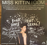 Miss Kitten  - PROMO FLAT 12x12"  - I COM  -Used
