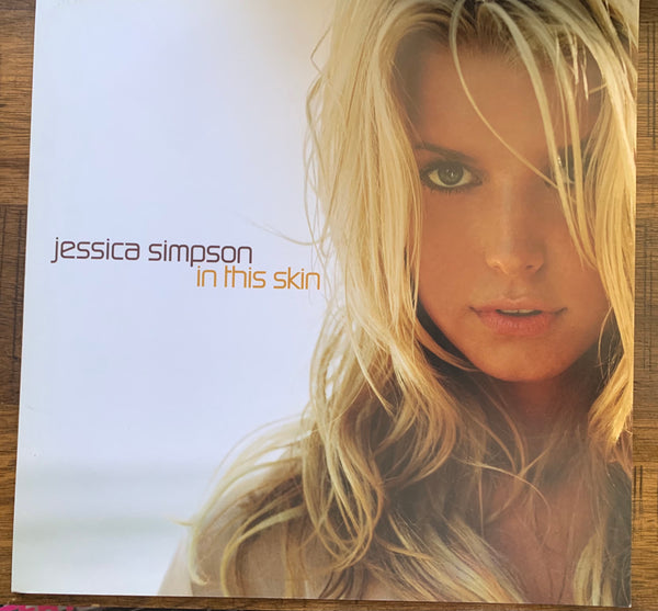 Jessica Simpson - PROMO FLAT 12x12"  - In This Skin  -Used