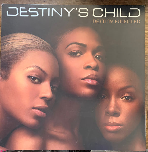 Destiny's Child  - PROMO FLAT 12x12"  -Destiny Fullfilled  -Used