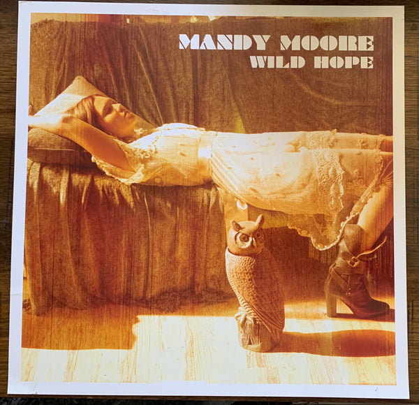 Mandy Moore - PROMO FLAT 12x12"  -Wild Hope   -Used