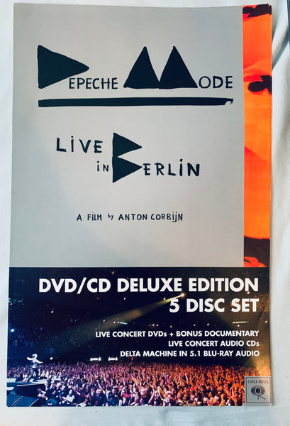 Depeche Mode - LIVE In Berlin Promo 11x17 Poster -