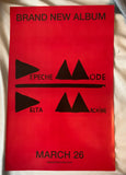 Depeche Mode - DELTA MACHINE double sided  promo poster 11x17