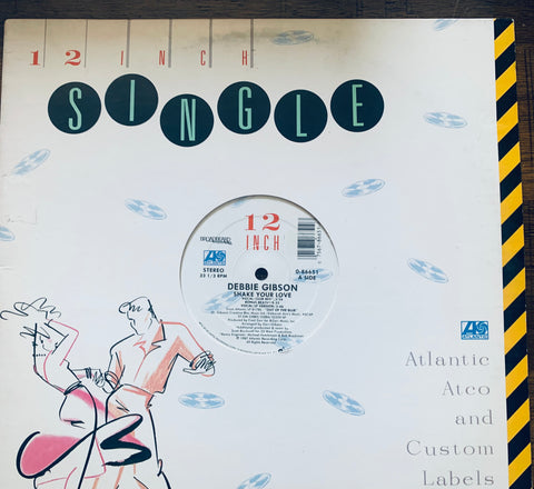 Debbie Gibson - Shake Your Love 12" LP Vinyl - Used