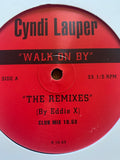 Cyndi Lauper  - WALK ON BY  Promo 12" remix LP Vinyl - Used